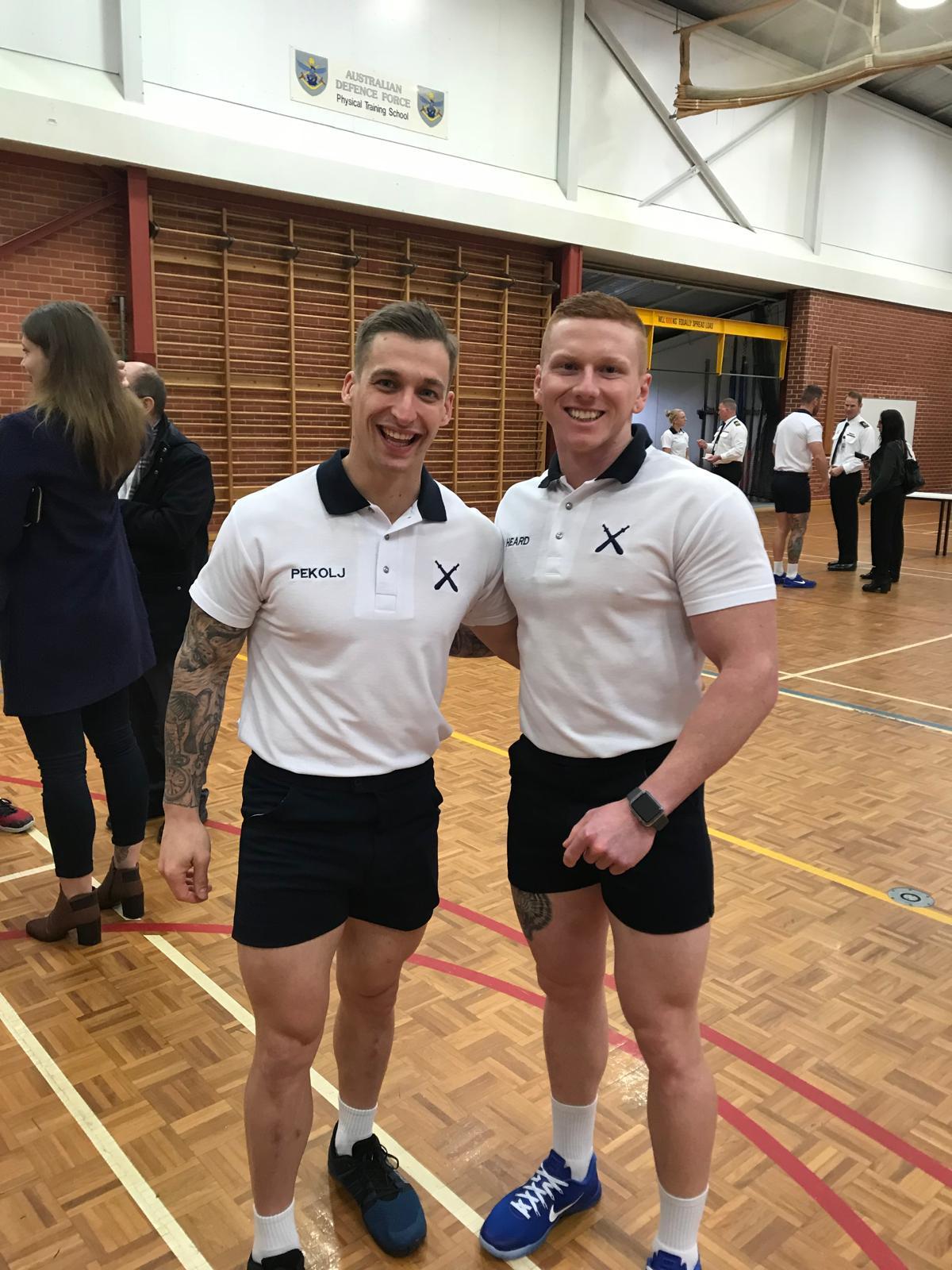 Jakob & Justin - Navy days